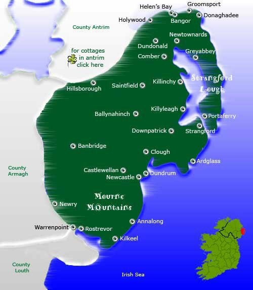 County Down Map